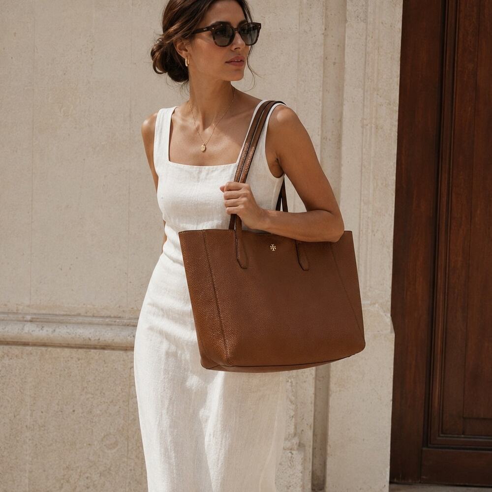 Tory Burch Blake Tote bag (Cortado/Pinkmoon) Shoulder Bag